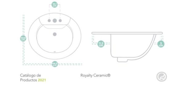 LAVABO AQUARIUS / Royalty - Image 2
