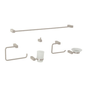 JUEGO DE ACCESORIOS PARA BAÑO SATIN