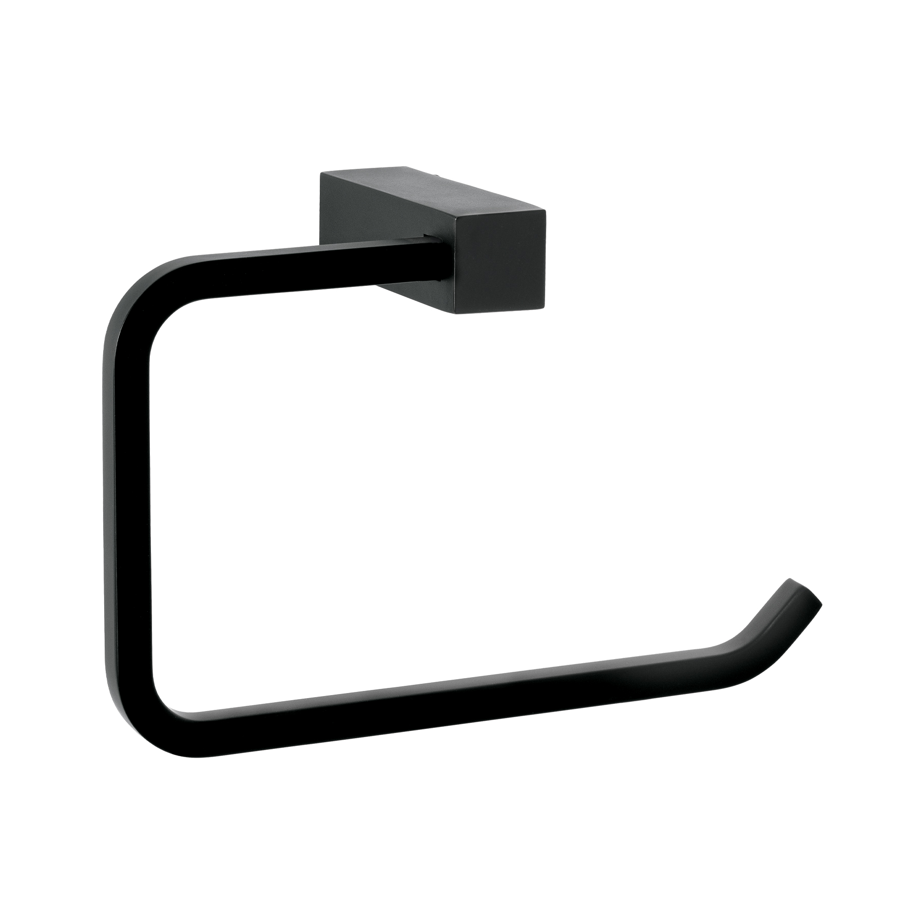 Portarrollo negro mate FOSET KUBO KUA-72M